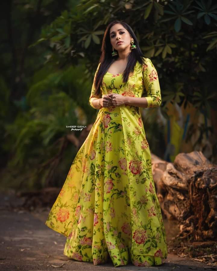Rashmi Gautam Blue Dress Stills Rashmi Gautam Blue Dress Stills
