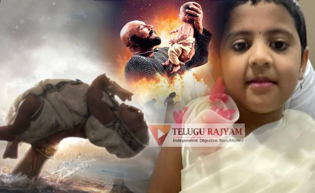 శివగామి ఎత్తిన బాహుబలి: అప్పుడలా.. ఇప్పుడిలా..