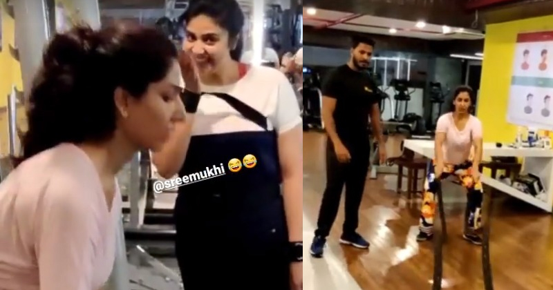 ఫుల్లుగా తగ్గించేందుకు రెడీ.. శ్రీముఖితో కలిసి విష్ణుప్రియ వర్కౌట్లు