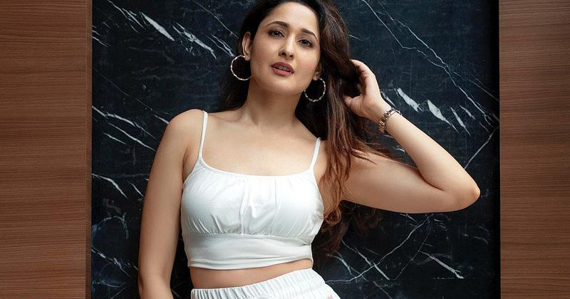 Pragya Jaiswal White Dress Stills