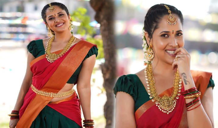 Anasuya Bharadwaj Mind Blowing Angel Photos