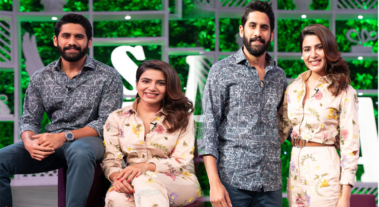 Akkineni Samantha And Naga Chaitanya Beautiful Couples Pics