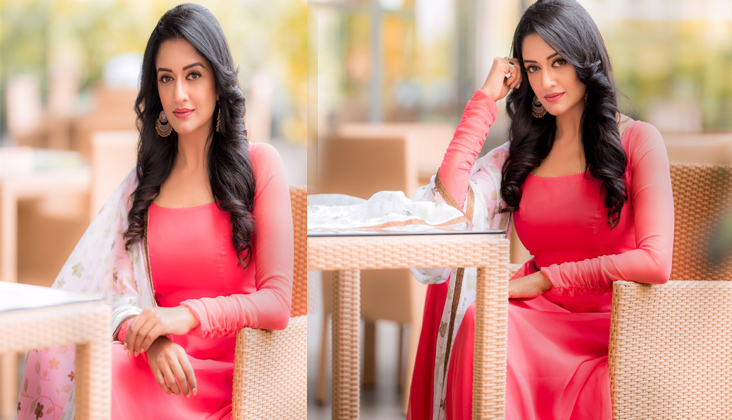 Vimala Raman Pink Dress Photos