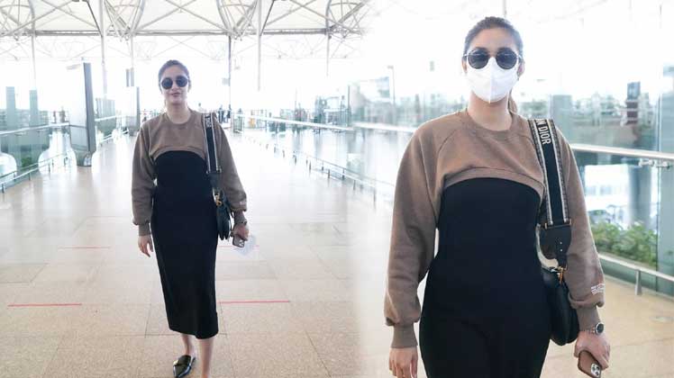 Keerthy Suresh Recent Airport Clicks