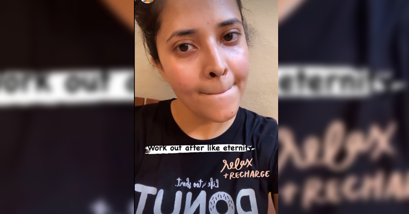 Anasuya Bharadwaj after workout