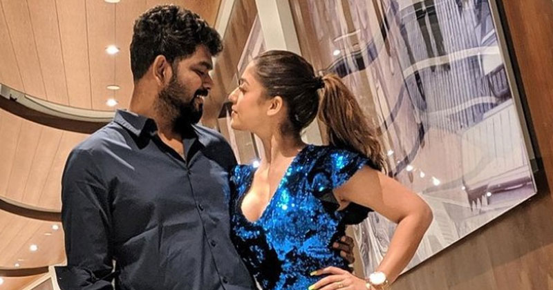 నయనతారను భలే హత్తుకున్నాడే.. న్యూ ఇయర్ స్పెషల్ పిక్