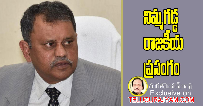 నిమ్మగడ్డ రాజకీయ ప్రసంగం