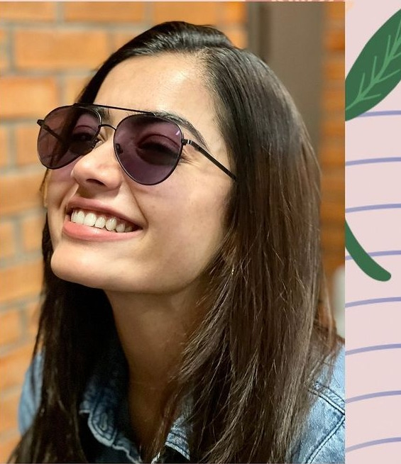 Rashmika mandanna about wearing glasses