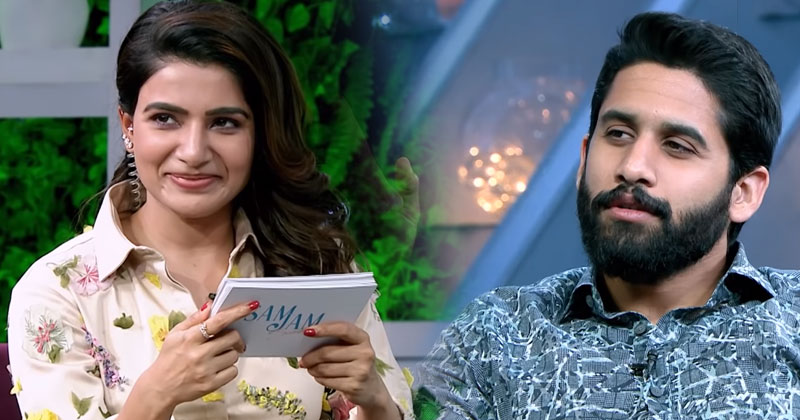 Naga chaitanya Counters On Samantha Akkinenni In Sam Jam
