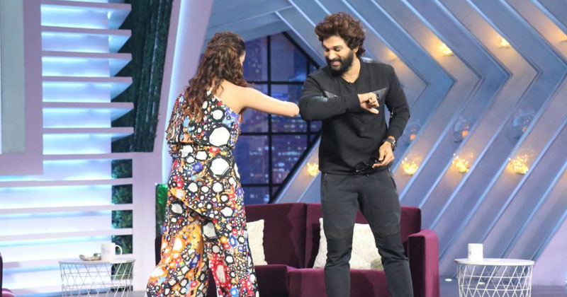 Allu Arjun ABout Heroine moods in samantha sam jam