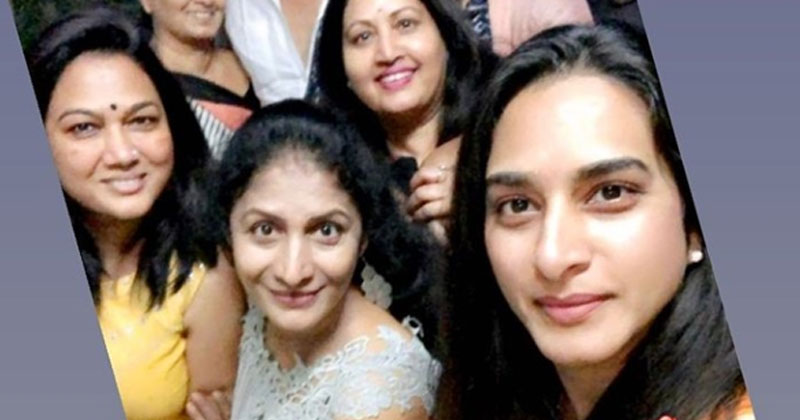Surekha vani Hema Raja Ravindra and Rajitha enjoy in party