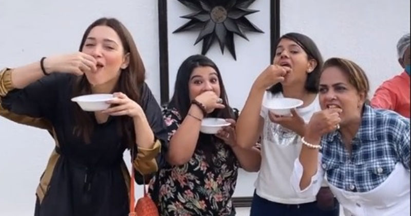 తమన్నాను ఇలా బుజ్జగించేశాడు.. డైరెక్టర్ మామూలోడు కాదు!!