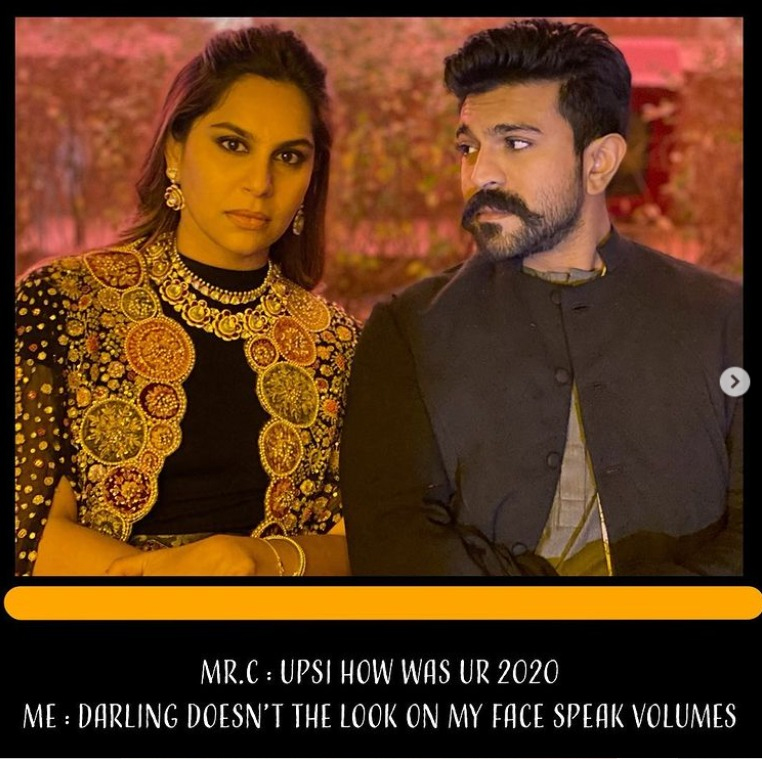 Upasana and Ram Charan Special Post On 2021