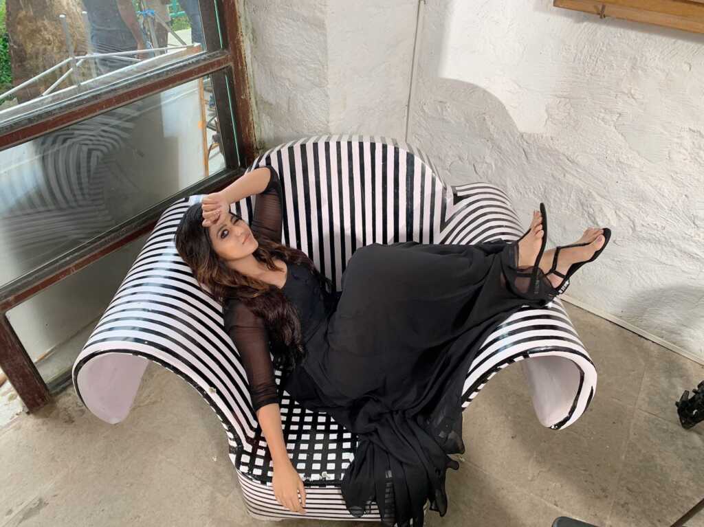 Anjali Black Dress photos