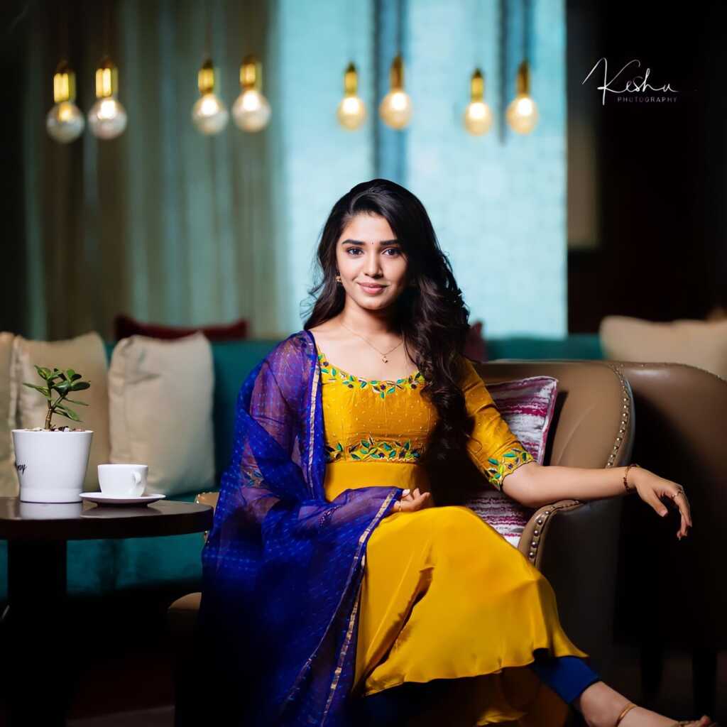 Krithi Shetty Uppena Success Meet Pics