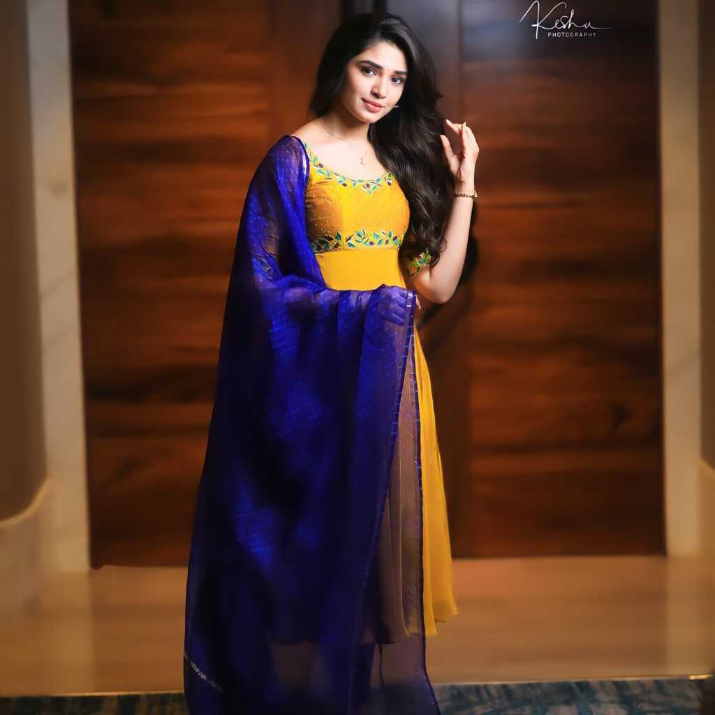 Krithi Shetty Uppena Success Meet Pics