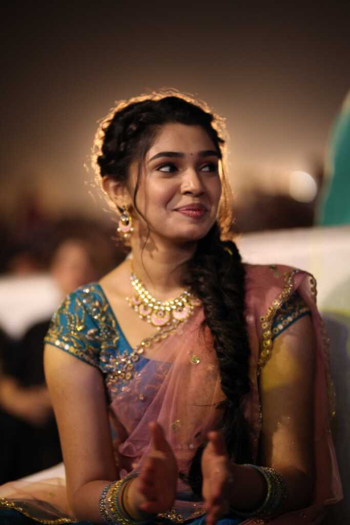 Krithi Shetty Uppena Success Meet Pics