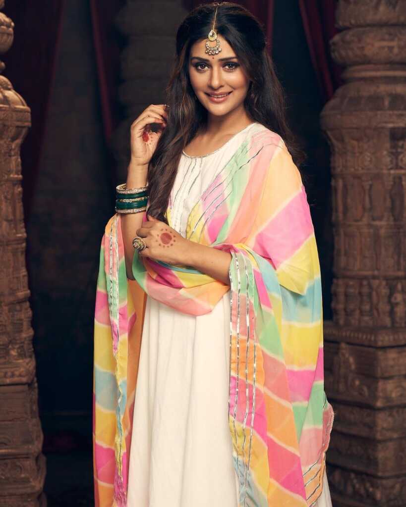 Payal Rajput White Dress Stills