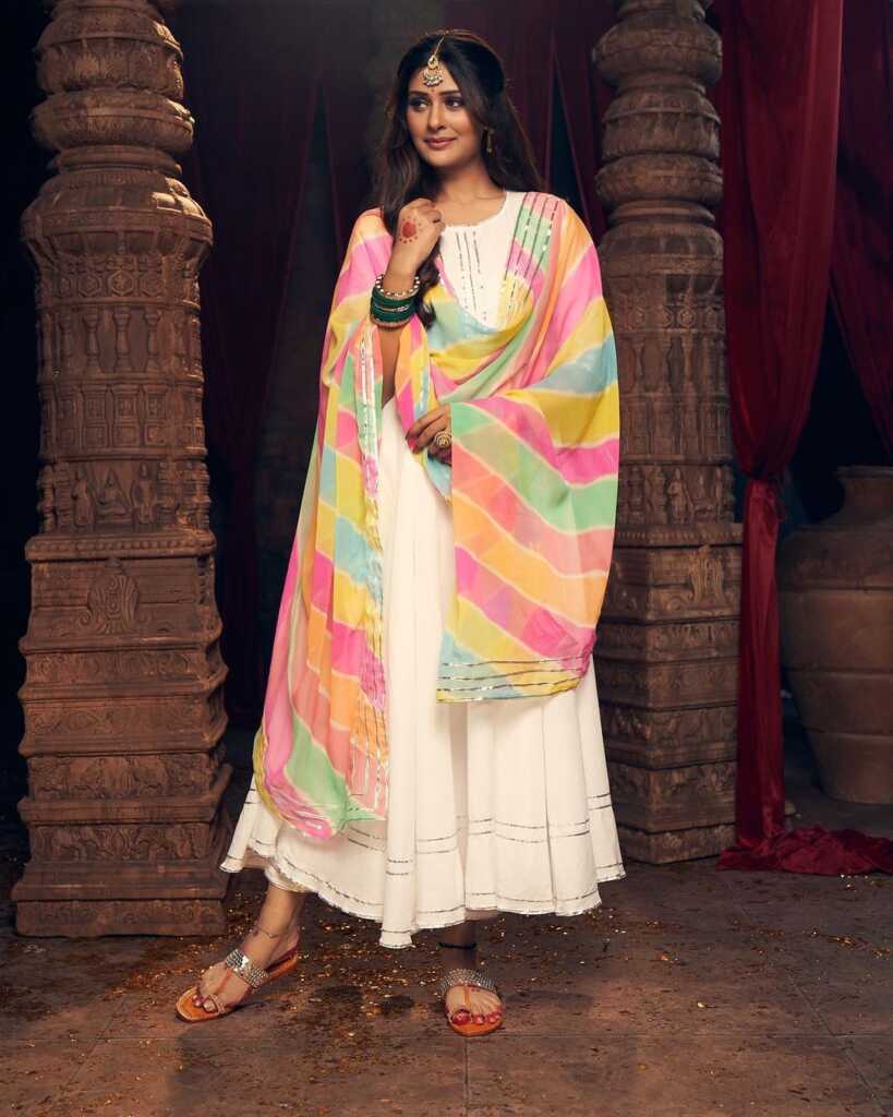 Payal Rajput White Dress Stills