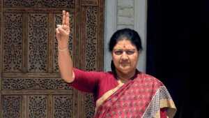 sashikala re entry in madras politics