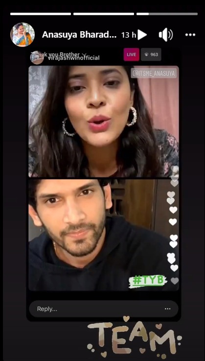 Anasuya In Thankyou Brother Promotions