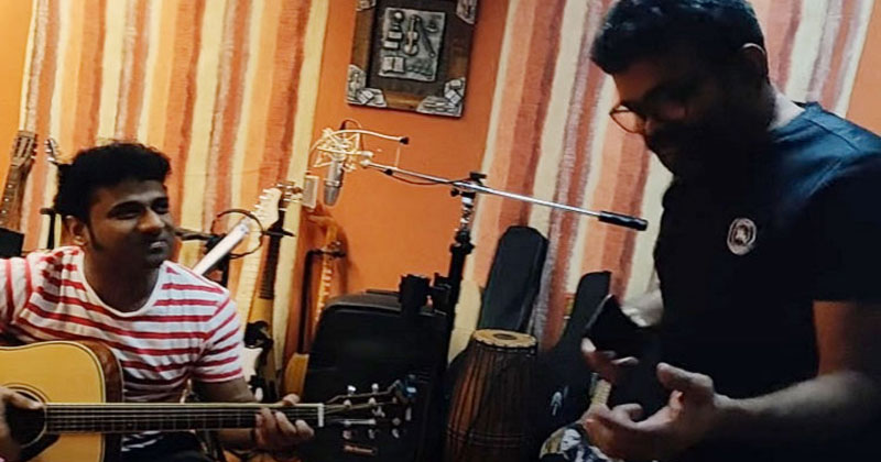 త‌న మ్యూజిక్‌తో సుకుమార్‌ని డ్యాన్స్ చేయించిన దేవి శ్రీ ప్ర‌సాద్- వీడియో