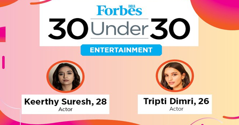 కీర్తి సురేష్ ప్ర‌తిభ‌ను గుర్తించిన ఫోర్బ్స్‌.. అరుదైన గుర్తింపు ద‌క్కినందుకు ఆనందంలో మ‌హాన‌టి