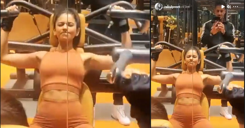 రకుల్ ప్రీత్ కష్టాలు.. వర్కవుట్లతో ఫుల్ బిజీ