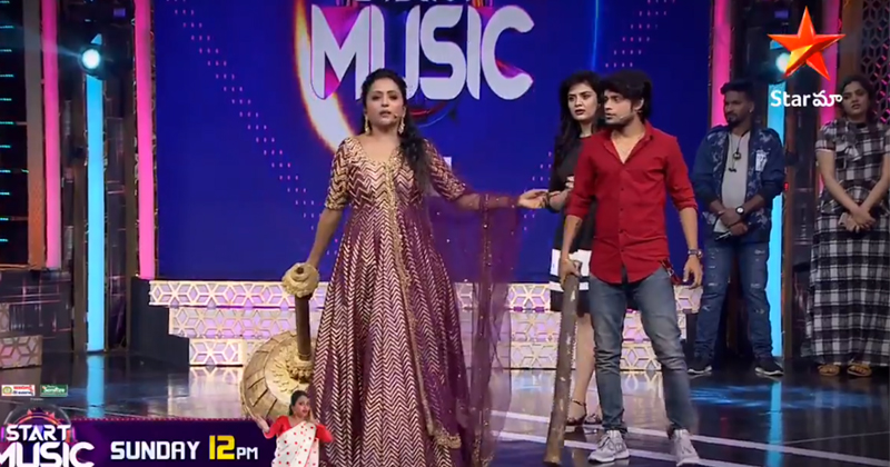 Sreemukhi about Suma In Start Music