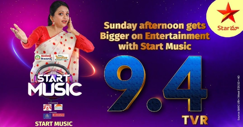 Anchor Suma start music gets 9.6 tvr
