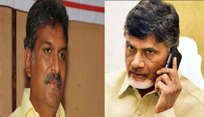 Vijayawada TDP Group fights regarding Coconut shellls