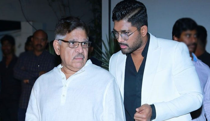 allu aravind and allu arjun