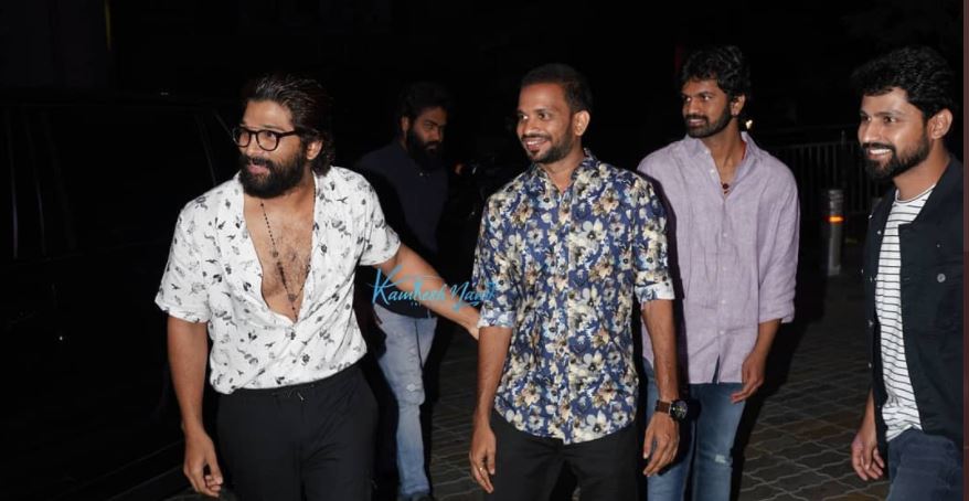 క‌ళ్ల‌జోడు, గడ్డంతో న్యూ లుక్ లో అల్లు అర్జున్..ఫొటోలు వైరల్