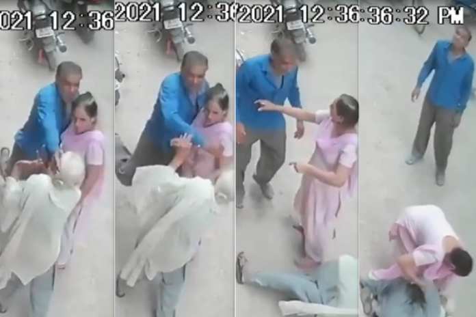 దారుణం: కొడుకు కొట్టిన చెంపదెబ్బ.. తల్లి మృతి..! మనసుల్ని తొలిచేస్తున్న వీడియో