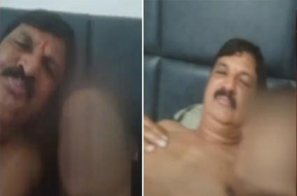 కర్ణాటక మంత్రి కామక్రీడలు .. వీడియో వైరల్ !