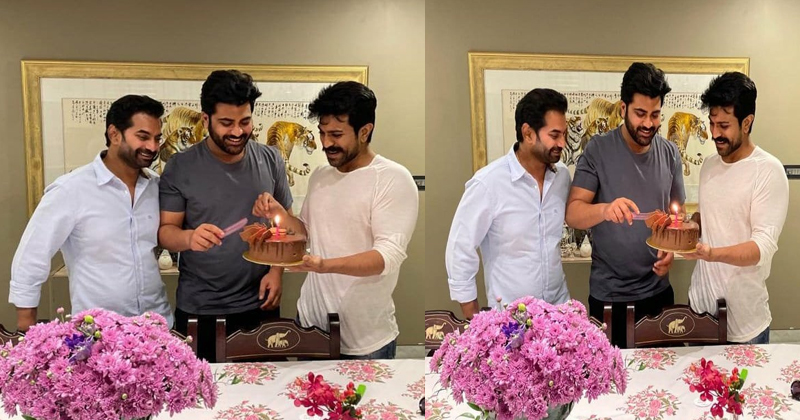 శర్వానంద్ బర్త్‌డే సెలబ్రేట్ చేసిన రామ్ చరణ్ ..ఫొటోస్ వైరల్ ‌
