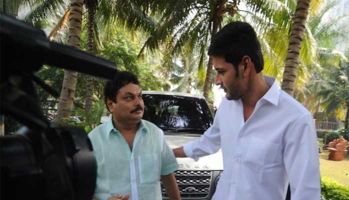 Mahesh babu and BA raju