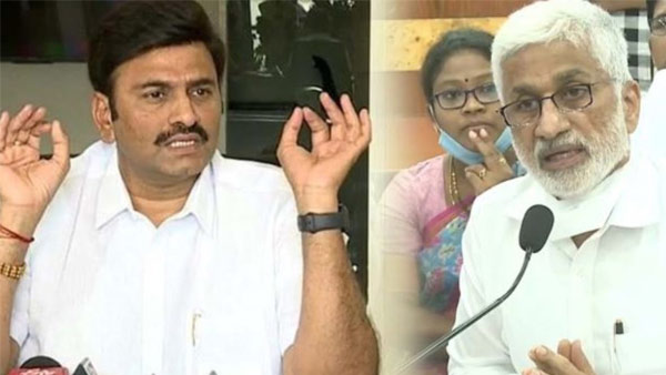 వైసీపీ రెబల్ ఎంపీ కొత్త టార్గెట్ విజయసాయిరెడ్డి.!