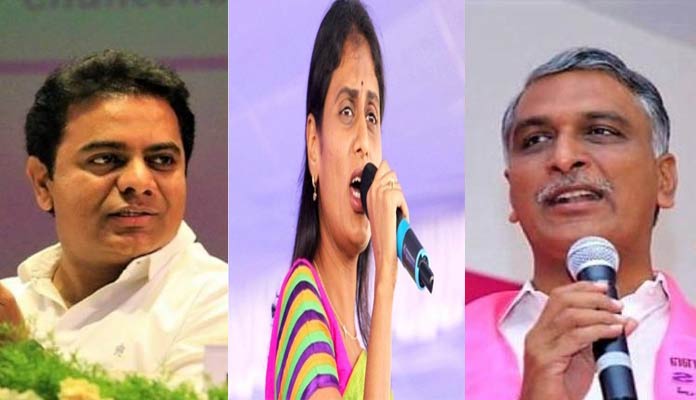 కేటీయార్, హరీష్‌రావుపై షర్మిల సెటైర్ల వర్షం.!