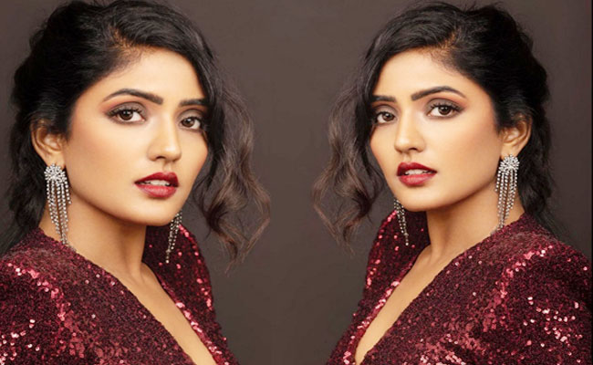 Actress Eesha Rebba Latest Phootshoot in Red Dress