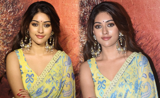 Anu Emmanuel Latest Saree Pics