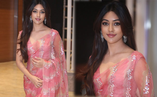 Anu Emmanuel Latest pics in Saree