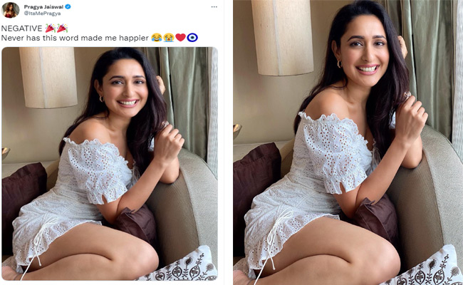 మొత్తానికి బాలయ్య హీరోయిన్ కి కరోనా నెగిటివ్..కానీ..