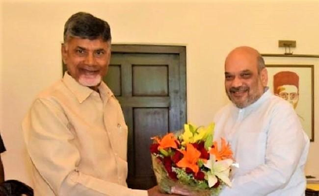 హాస్యాస్పదం: అమిత్ షా అపాయింట్మెంట్ కోరిన చంద్రబాబు