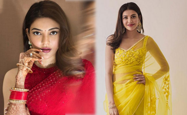 Kajal Latest Photoshoot in Saree