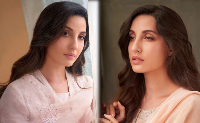 Nora Fatehi Pretty Looks in dress