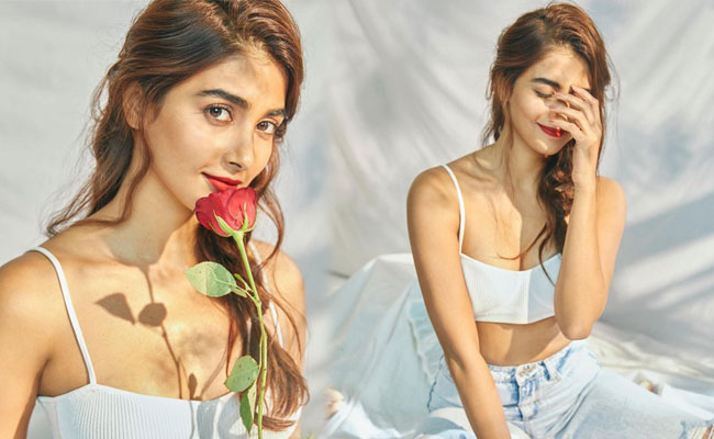 Pooja Hegde Hottest Photoshoot in White Dress
