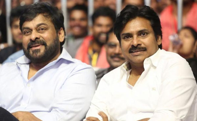 చిరంజీవిని పవన్ కళ్యాణ్ కలసిన వేళ.. ఏం జరిగిందబ్బా.!