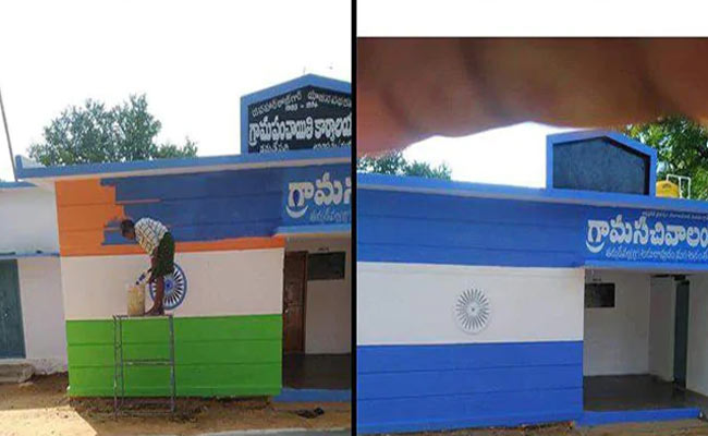 ఏంటీ రంగుల గోల.? వైసీపీ ప్రభుత్వమెందుకు చేస్తోందీ తప్పిదం.?