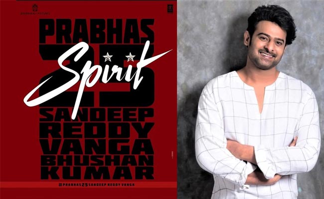 “స్పిరిట్” నిడివి కూడా చెప్పేసిన వంగ..!